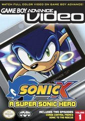 GBA Video Sonic X Volume 1 - In-Box - GameBoy Advance  Fair Game Video Games