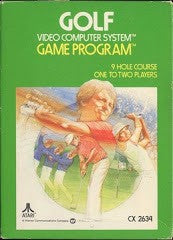 Golf [Text Label] - Loose - Atari 2600  Fair Game Video Games