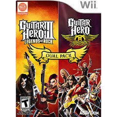 Guitar Hero III & Guitar Hero Aerosmith Dual Pack - In-Box - Wii  Fair Game Video Games