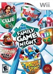 Hasbro Family Game Night 3 - Loose - Wii  Fair Game Video Games