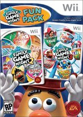 Hasbro Family Game Night Fun Pack - Complete - Wii  Fair Game Video Games