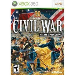 History Channel Civil War Secret Missions - In-Box - Xbox 360  Fair Game Video Games