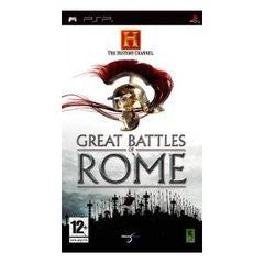 History Channel Great Battles of Rome - In-Box - PSP  Fair Game Video Games