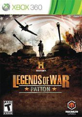 History Legends Of War: Patton - Complete - Xbox 360  Fair Game Video Games