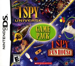 I SPY Universe/I SPY Fun House Game Pack - In-Box - Nintendo DS  Fair Game Video Games