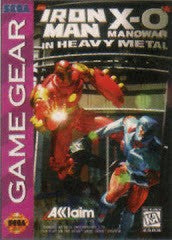 Iron Man X-O Manowar in Heavy Metal - Complete - Sega Game Gear  Fair Game Video Games