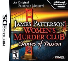 James Patterson's Women's Murder Club: Games of Passion - In-Box - Nintendo DS  Fair Game Video Games