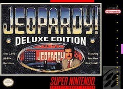 Jeopardy Deluxe Edition - Complete - Super Nintendo  Fair Game Video Games