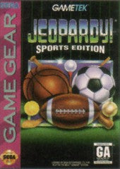 Jeopardy Sports Edition - In-Box - Sega Game Gear  Fair Game Video Games