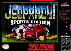 Jeopardy Sports Edition - In-Box - Super Nintendo  Fair Game Video Games