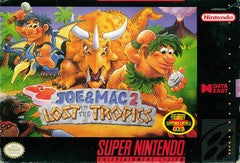 Joe and Mac 2 Lost in the Tropics - In-Box - Super Nintendo  Fair Game Video Games