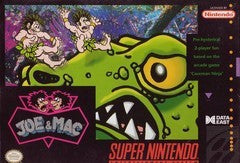 Joe and Mac - Complete - Super Nintendo  Fair Game Video Games