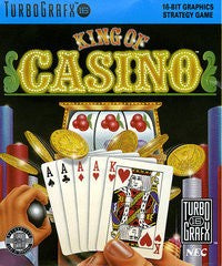 King Of Casino - Loose - TurboGrafx-16  Fair Game Video Games