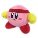Kirby's Adventure All Star Collection Fighter Kirby Plush, 5"  Fair Game Video Games