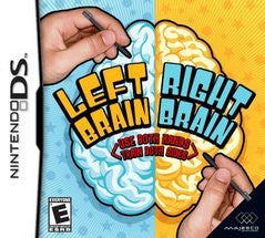 Left Brain Right Brain - Loose - Nintendo DS  Fair Game Video Games