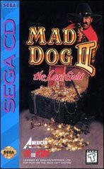 Mad Dog II Lost Gold - In-Box - Sega CD  Fair Game Video Games