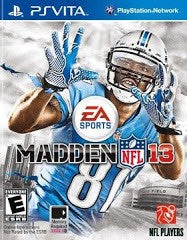 Madden NFL 13 - In-Box - Playstation Vita  Fair Game Video Games