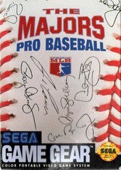 Majors Pro Baseball - Loose - Sega Game Gear  Fair Game Video Games
