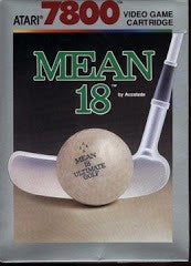 Mean 18 Ultimate Golf - Loose - Atari 7800  Fair Game Video Games