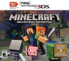 Minecraft New Nintendo 3DS Edition - Complete - Nintendo 3DS  Fair Game Video Games