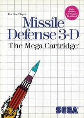 Missile Defense 3D - In-Box - Sega Master System  Fair Game Video Games