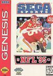 NFL '95 [Cardboard Box] - In-Box - Sega Genesis  Fair Game Video Games