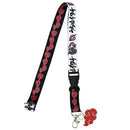 Naruto Lanyard with Charm - Akatsuki