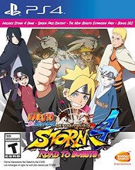 Naruto Shippuden Ultimate Ninja Storm 4 Road to Boruto - Complete - Playstation 4  Fair Game Video Games