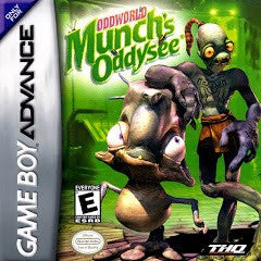 Oddworld Munch's Oddysee - Loose - GameBoy Advance  Fair Game Video Games