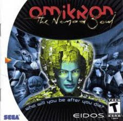 Omikron The Nomad Soul - Complete - Sega Dreamcast  Fair Game Video Games