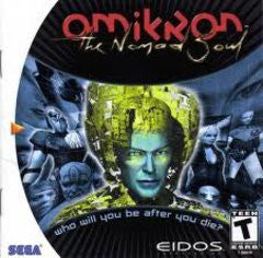 Omikron The Nomad Soul - Complete - Sega Dreamcast  Fair Game Video Games
