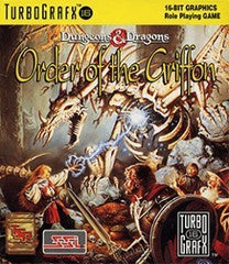 Order of the Griffon - Complete - TurboGrafx-16  Fair Game Video Games