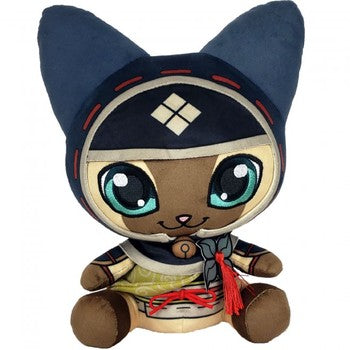 Palico Monster Hunter Rise Deluxe Stubbins Plush 12"  Fair Game Video Games