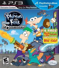 Phineas and Ferb: Across the 2nd Dimension - Loose - Playstation 3  Fair Game Video Games