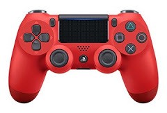 Playstation 4 Dualshock 4 Red Crystal Controller - Loose - Playstation 4  Fair Game Video Games