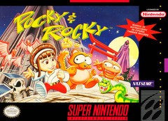 Pocky & Rocky - Loose - Super Nintendo  Fair Game Video Games