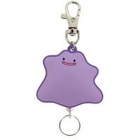 Pokemon Rubber Reel Keychain - Ditto