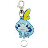 Pokemon Rubber Reel Keychain - Sobble