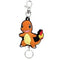 Pokemon Rubber Reel Keychain - Charmander