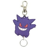 Pokemon Rubber Reel Keychain - Gengar