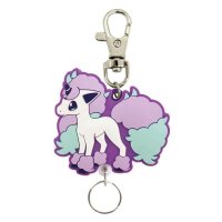 Pokemon Rubber Reel Keychain - Galarian Ponyta