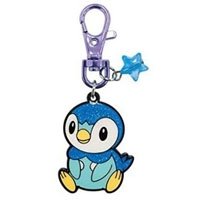 Pokemon Sparkling Metal Keychain - Piplup