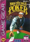Poker Face Paul's Poker - Complete - Sega Game Gear  Fair Game Video Games