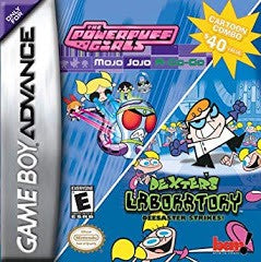 Powerpuff Girls Mojo Jojo / Dexter's Laboratory Deesaster Strikes - In-Box - GameBoy Advance  Fair Game Video Games