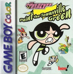 Powerpuff Girls Paint the Townsville Green - Loose - GameBoy Color  Fair Game Video Games
