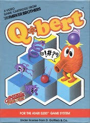 Q*bert - Complete - Atari 5200  Fair Game Video Games