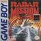 Radar Mission - Complete - GameBoy  Fair Game Video Games