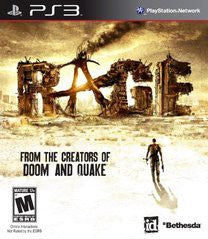 Rage - Loose - Playstation 3  Fair Game Video Games