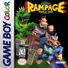 Rampage World Tour - Complete - GameBoy Color  Fair Game Video Games