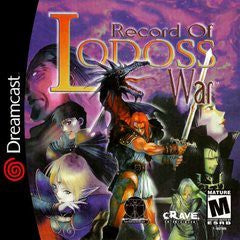 Record of Lodoss War - Complete - Sega Dreamcast  Fair Game Video Games
